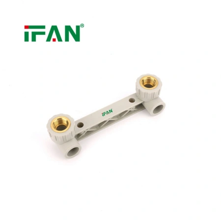 IFAN Double Wall Plate Female Threaded Elbow PPR Fittings IFAN Double Wall Plate Female Threaded Elbow PPR Fittings